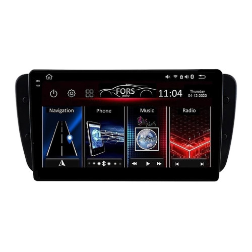 Штатная магнитола FORS.auto FS 2 PRO для Seat Ibiza (2+32Gb, 9") 2008-2015