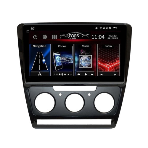 Штатная магнитола FORS.auto FS 2 ULTRA для Skoda Superb (2+32Gb, 10", Manual AC) 2010-2014 Штатная магнитола FORS.auto FS 2 ULTRA для Skoda Superb (2+32Gb, 10", Manual AC) 2010-2014