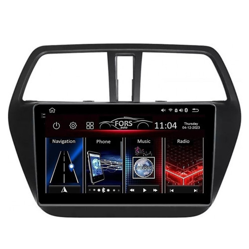 Штатная магнитола FORS.auto FS 4 MAX для Suzuki SX4/S-Cross (4+32Gb, 9") 2014-2017