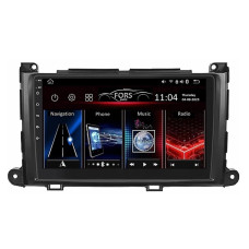 Штатная магнитола FORS.auto FS 1 LITE для Toyota Sienna (1+32Gb, 9") 2011-2014