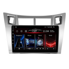 Штатная магнитола FORS.auto FS 1 LITE для Toyota Yaris/Vitz/Platz (1+32Gb, 9", silver) 2005-2011