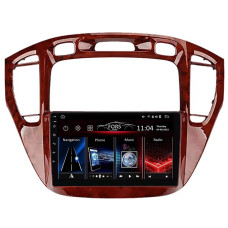 Штатная магнитола FORS.auto FS 1 LITE для Toyota Highlander (1+32Gb, 9", wooden) 2000-2007