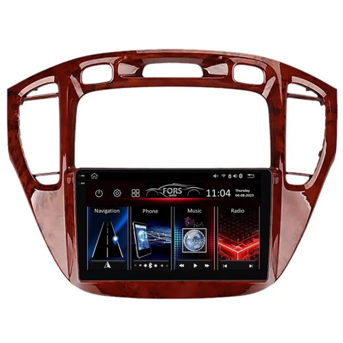 Штатна магнітола FORS.auto FS 2 PRO для Toyota Highlander (2+32Gb, 9", wooden) 2000-2007 Штатна магнітола FORS.auto FS 2 PRO для Toyota Highlander (2+32Gb, 9", wooden) 2000-2007