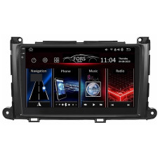Штатная магнитола FORS.auto FS 8 PRO MAX для Toyota Sienna (8+256Gb, 9") 2011-2014