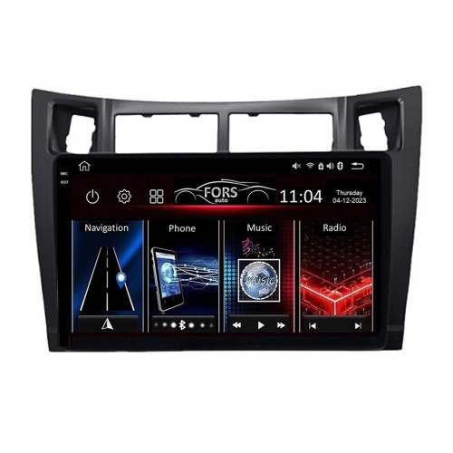 Штатная магнитола FORS.auto FS 8 PRO MAX для Toyota Yaris/Vitz/Platz (8+256Gb, 9", black) 2005-2011 Штатная магнитола FORS.auto FS 8 PRO MAX для Toyota Yaris/Vitz/Platz (8+256Gb, 9", black) 2005-2011