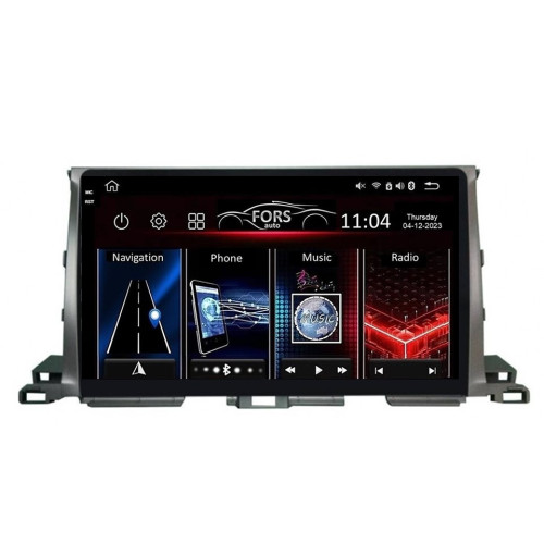 Штатная магнитола FORS.auto FS 2 ULTRA для Toyota Highlander (2+32Gb, 10") 2015-2020 Штатная магнитола FORS.auto FS 2 ULTRA для Toyota Highlander (2+32Gb, 10") 2015-2020