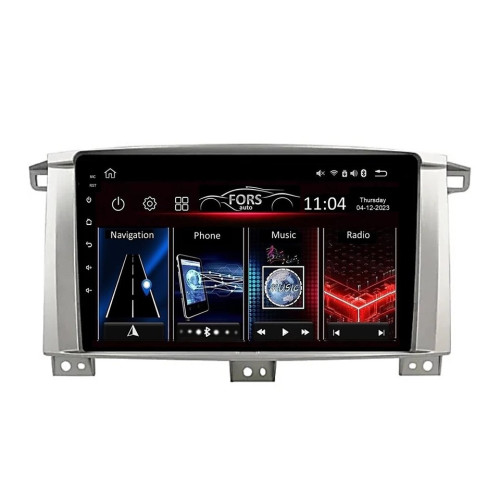 Штатная магнитола FORS.auto FS 1 LITE для Toyota Land Cruiser 100 GX (1+32Gb, 9") 2002-2007