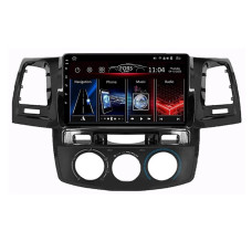Штатная магнитола FORS.auto FS 1 LITE для Toyota Fortuner/Vigo/Hilux (1+32Gb, 9", Manual AC, black) 2007-2014