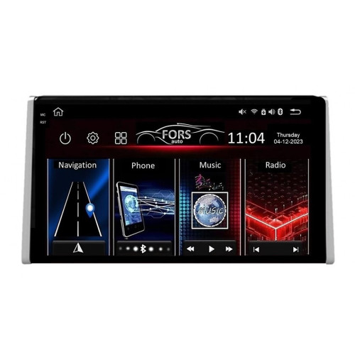Штатная магнитола FORS.auto FS 2 ULTRA для Toyota RAV4 (2+32Gb, 10") 2018-2022 Штатная магнитола FORS.auto FS 2 ULTRA для Toyota RAV4 (2+32Gb, 10") 2018-2022