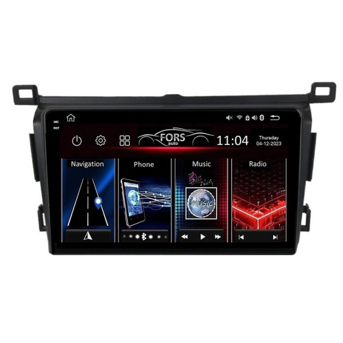 Штатная магнитола FORS.auto FS 4 PRO для Toyota RAV4 (4+64Gb, 9") 2013-2018 Штатная магнитола FORS.auto FS 4 PRO для Toyota RAV4 (4+64Gb, 9") 2013-2018