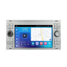 Штатная магнитола FORS.auto FS 4 PRO-FDSK Ford Focus/Mondeo/S-Max/C-Max/Kuga/Fiesta/Fusion (4+64Gb, 7", silver) 2005-2011