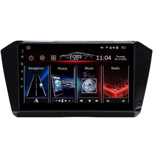 Штатная магнитола FORS.auto FS 1 LITE для Volkswagen Passat B8 (1+32Gb, 10") 2014-2019