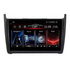 Штатная магнитола FORS.auto FS 4 PRO для Volkswagen Polo (4+64Gb, 9", black) 2008-2020