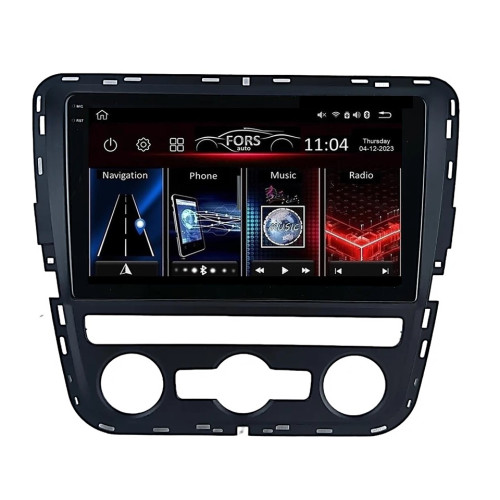 Штатная магнитола FORS.auto FS 2 ULTRA для Volkswagen Passat (2+32Gb, 9", Auto AC) 2012-2015