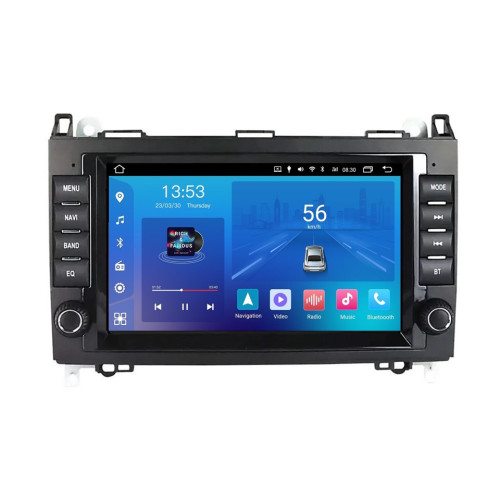 Штатная магнитола FORS.auto FS 2 ULTRA для Mercedes-Benz B200/B-class (W245) 2005-2011/A-class (W169) 2004-2012/Vito (W639)//Viano (W639) 2006-2014/Sprinter (W906) 2006+ (7", 2+32Gb, CarPlay)