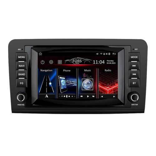 Штатна магнітола FORS.auto FS 2 PRO для Mercedes-Benz ML-Class (2+32Gb, 7", CarPlay) 2005-2012 Штатна магнітола FORS.auto FS 2 PRO для Mercedes-Benz ML-Class (2+32Gb, 7", CarPlay) 2005-2012