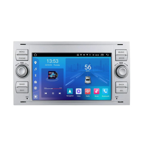 Штатна магнітола FORS.auto FS 2 ULTRA для Ford Focus/Mondeo/S-Max/C-Max/Kuga/Fiesta/Fusion (2+32Gb, 7", silver) 2005-2011 Штатна магнітола FORS.auto FS 2 ULTRA для Ford Focus/Mondeo/S-Max/C-Max/Kuga/Fiesta/Fusion (2+32Gb, 7", silver) 2005-2011