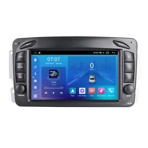 Штатна магнітола FORS.auto FS 2 ULTRA для Mercedes-Benz W203/209 (7", 2+32Gb, CarPlay) 2000-2004 Штатна магнітола FORS.auto FS 2 ULTRA для Mercedes-Benz W203/209 (7", 2+32Gb, CarPlay) 2000-2004