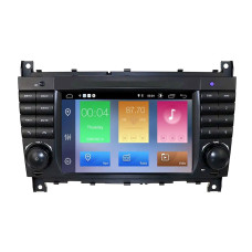 Штатная магнитола FORS.auto M200 для Mercedes-Benz W203 ZQ (7", 2+16Gb, CarPlay) 2004-2008