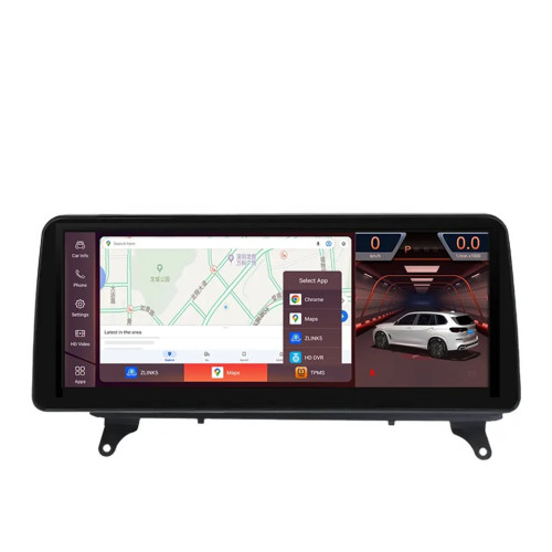 Штатна магнітола FORS.auto для BMW X5/X6 E70/E71/E72 CIC (8+64Gb, 12.3") 2009-2012
