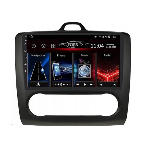 Штатная магнитола FORS.auto FS 1 LITE для Ford Focus (1+32Gb, 9", Auto AC, black) 2005-2011 Штатная магнитола FORS.auto FS 1 LITE для Ford Focus (1+32Gb, 9", Auto AC, black) 2005-2011