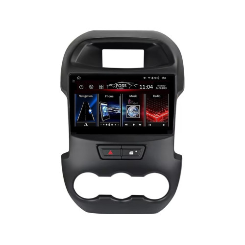 Штатная магнитола FORS.auto FS 2 PRO для Ford Ranger (2+32Gb, 9") 2011-2014