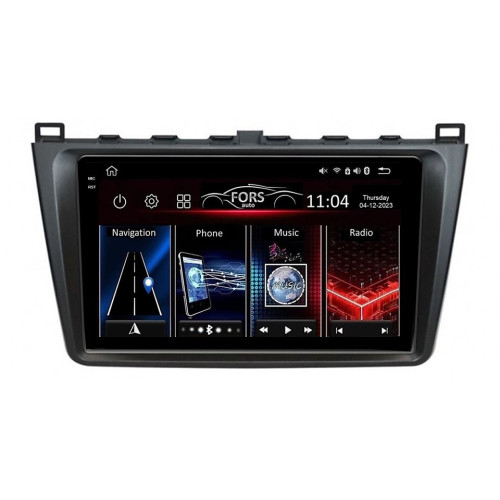 Штатная магнитола FORS.auto FS 2 ULTRA для Mazda 6/Atenza (2+32Gb, 9") 2008-2013