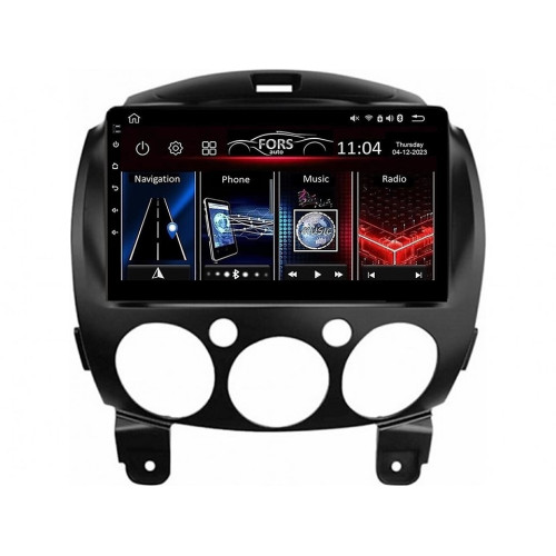 Штатная магнитола FORS.auto FS 1 LITE для Mazda 2 (1+32Gb, 9") 2007-2014