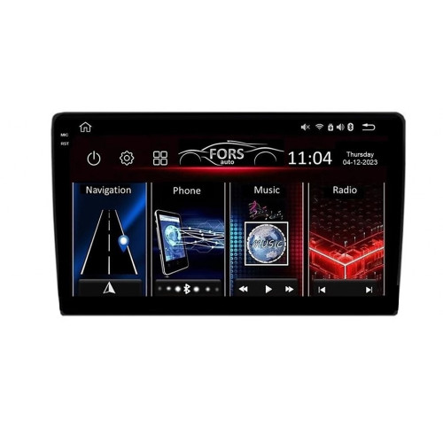 Штатная магнитола FORS.auto FS 2 PRO для Mazda 323, Isamu, Premacy/Ford Tierra, Activa, Mav (2+32Gb, 10") 1998-2008