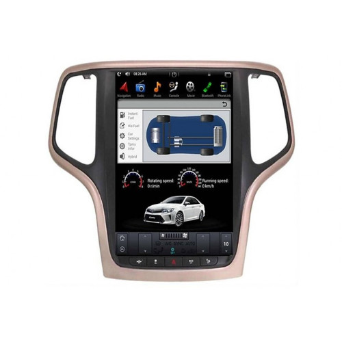 Штатная магнитола FORS.auto TESLA для Jeep Grand Cherokee (4+32Gb, 9.7") 2014-2018