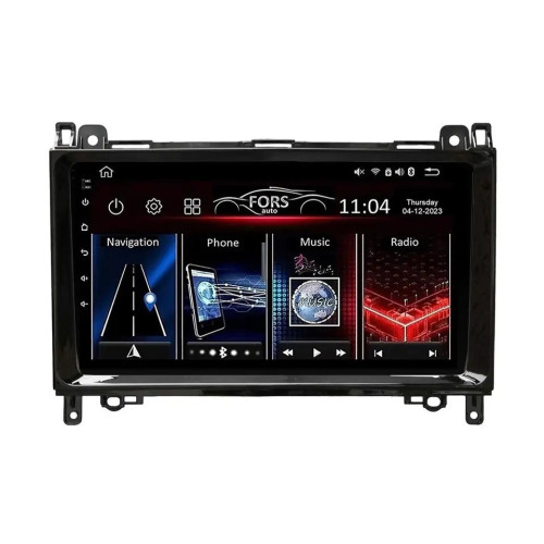 Штатная магнитола FORS.auto FS 1 LITE для Mercedes-Benz B200/A-Class (W169)/B-Class (W245) (1+32Gb, 9") 2004-2012