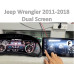 Приборная панель FORS.auto для Jeep Wrangler (двойной экран) 2011-2018